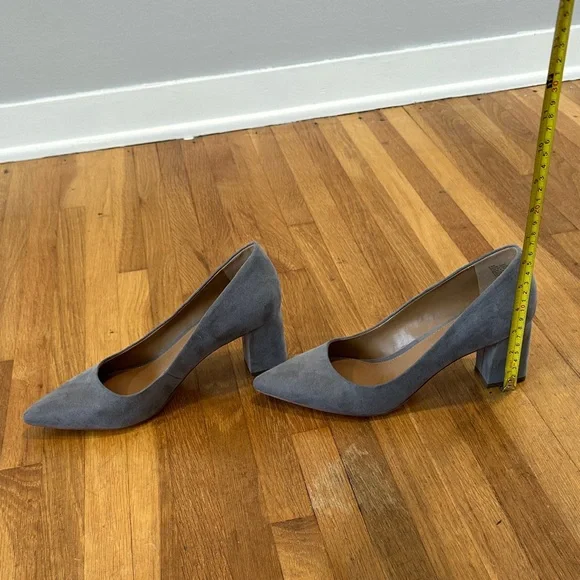 *last chance* 14th & Union | Women’s Grey Suede Heels - Picture 3 of 14